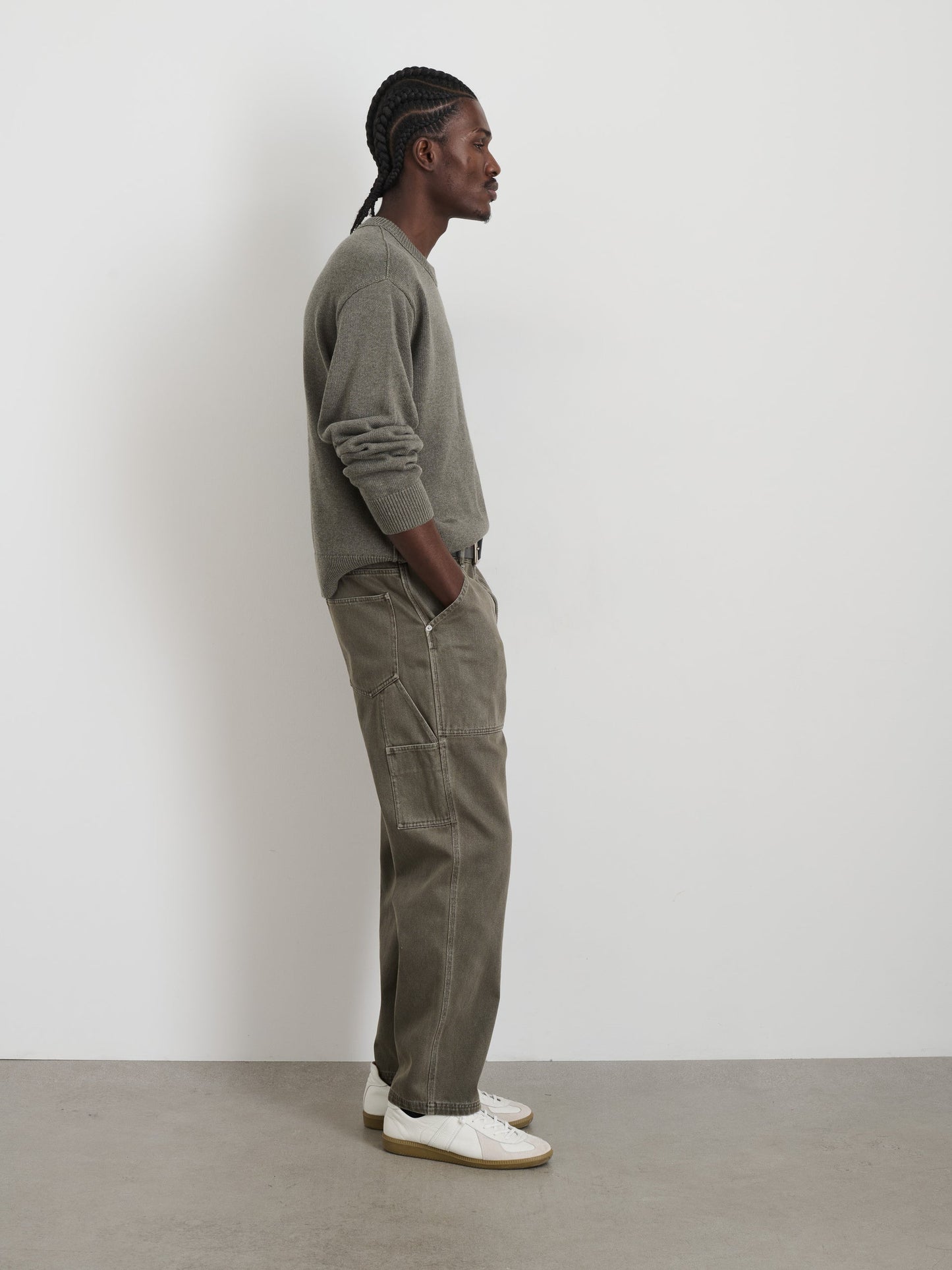 Alex Mill Painter Pant in Recycled Denim Thyme