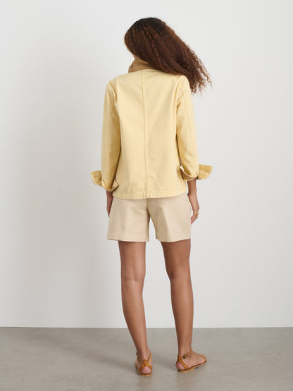 Alex Mill Britt Work Jacket in Herringbone Butter