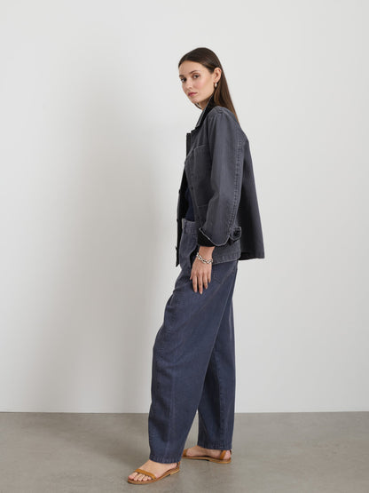 Alex Mill Britt Work Jacket in Herringbone Pebble