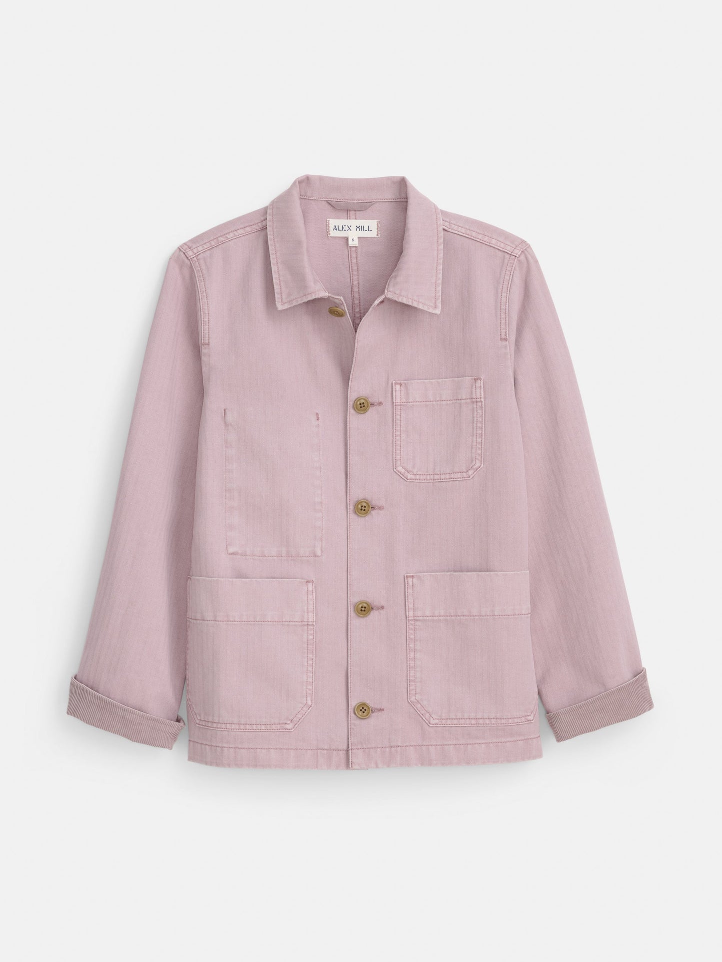 Alex Mill Britt Work Jacket in Herringbone Thistle