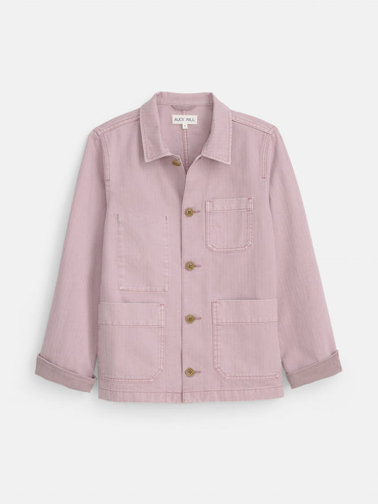 Alex Mill Britt Work Jacket in Herringbone Thistle