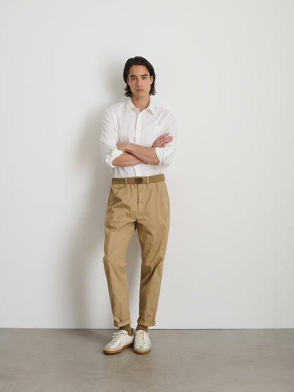 Alex Mill Standard Pleated Pant in Chino Vintage Khaki