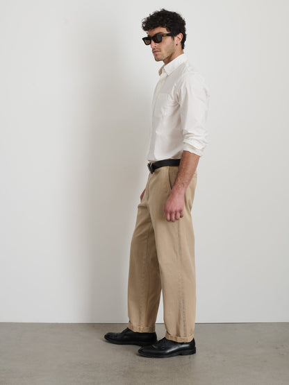 Alex Mill Straight Leg Pant In Vintage Wash Chino Faded Khaki
