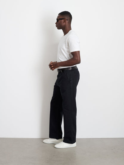 Alex Mill Straight Leg Pant In Vintage Wash Chino Washed Black