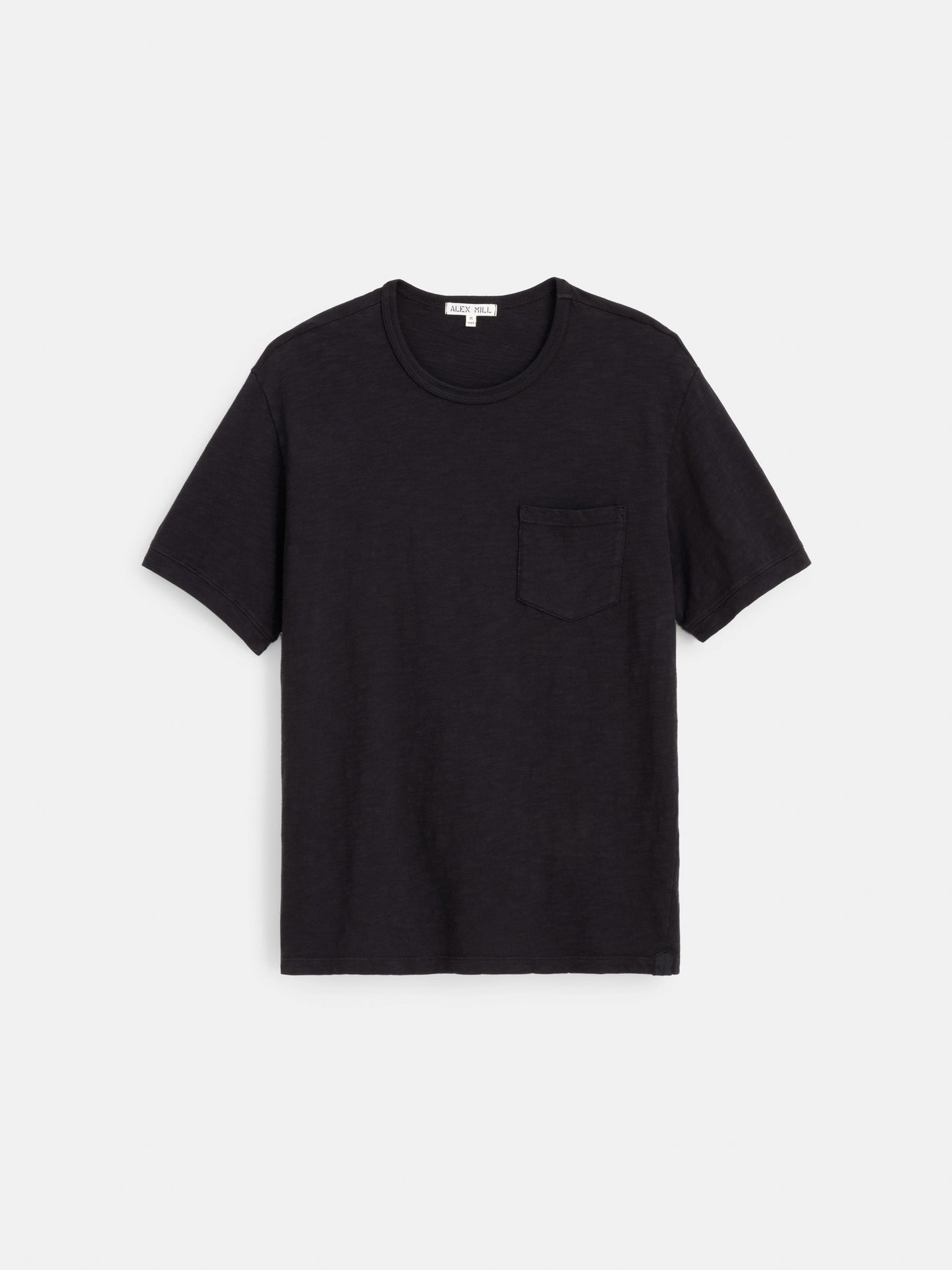 Alex Mill Standard Slub Pocket Tee Black