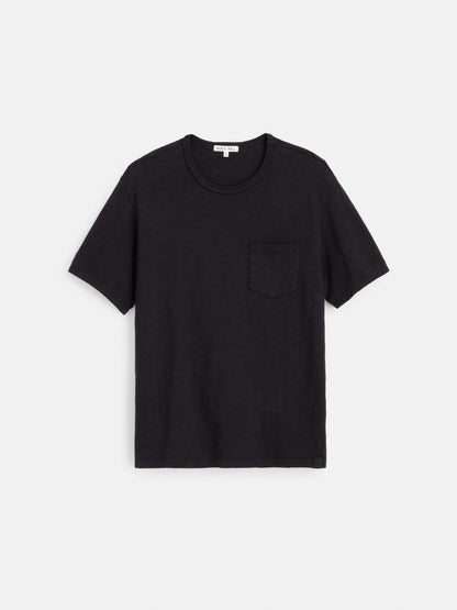 Alex Mill Standard Slub Pocket Tee Black