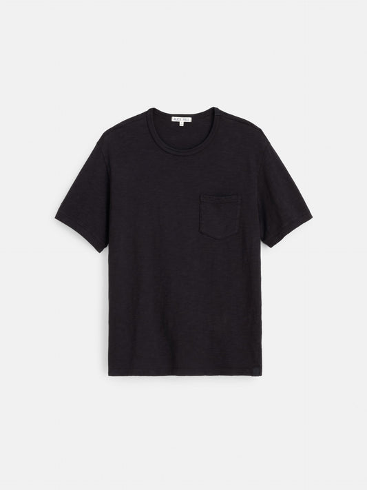 Alex Mill Standard Slub Pocket Tee Black