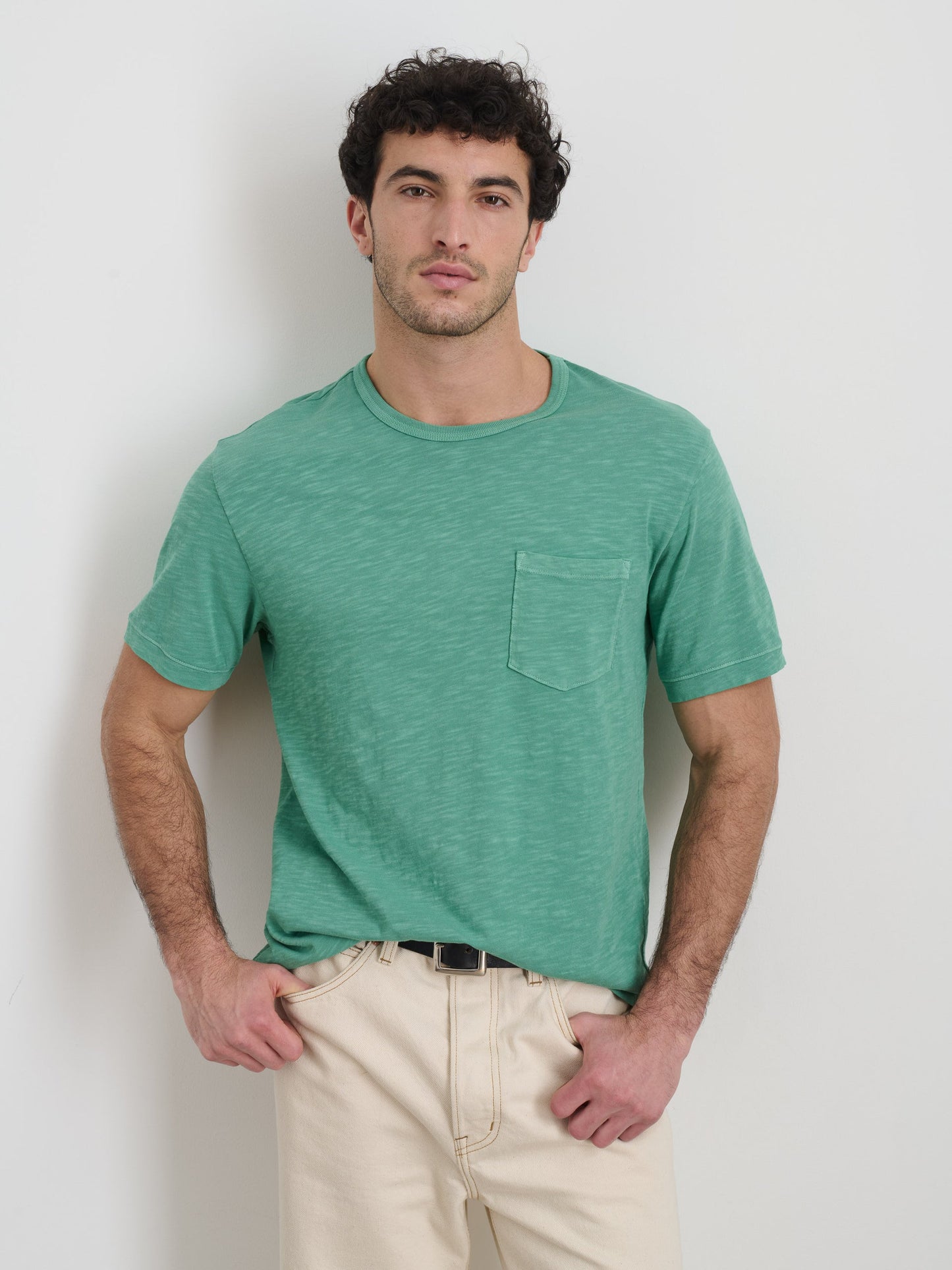Alex Mill Standard Slub Pocket Tee Light Jade