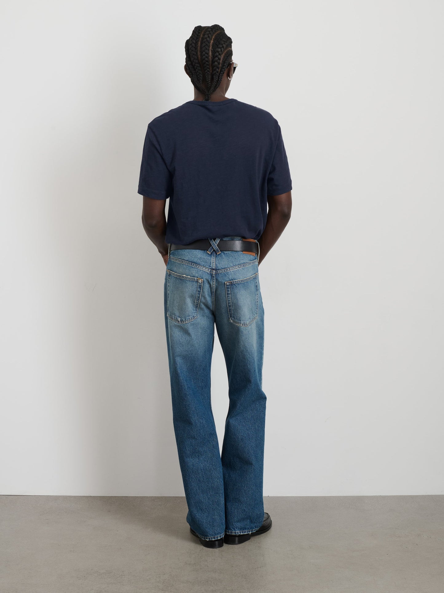 Alex Mill Standard Slub Pocket Tee Navy