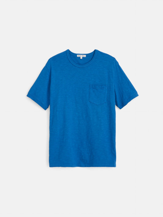 Alex Mill Standard Slub Pocket Tee Cunningham Blue