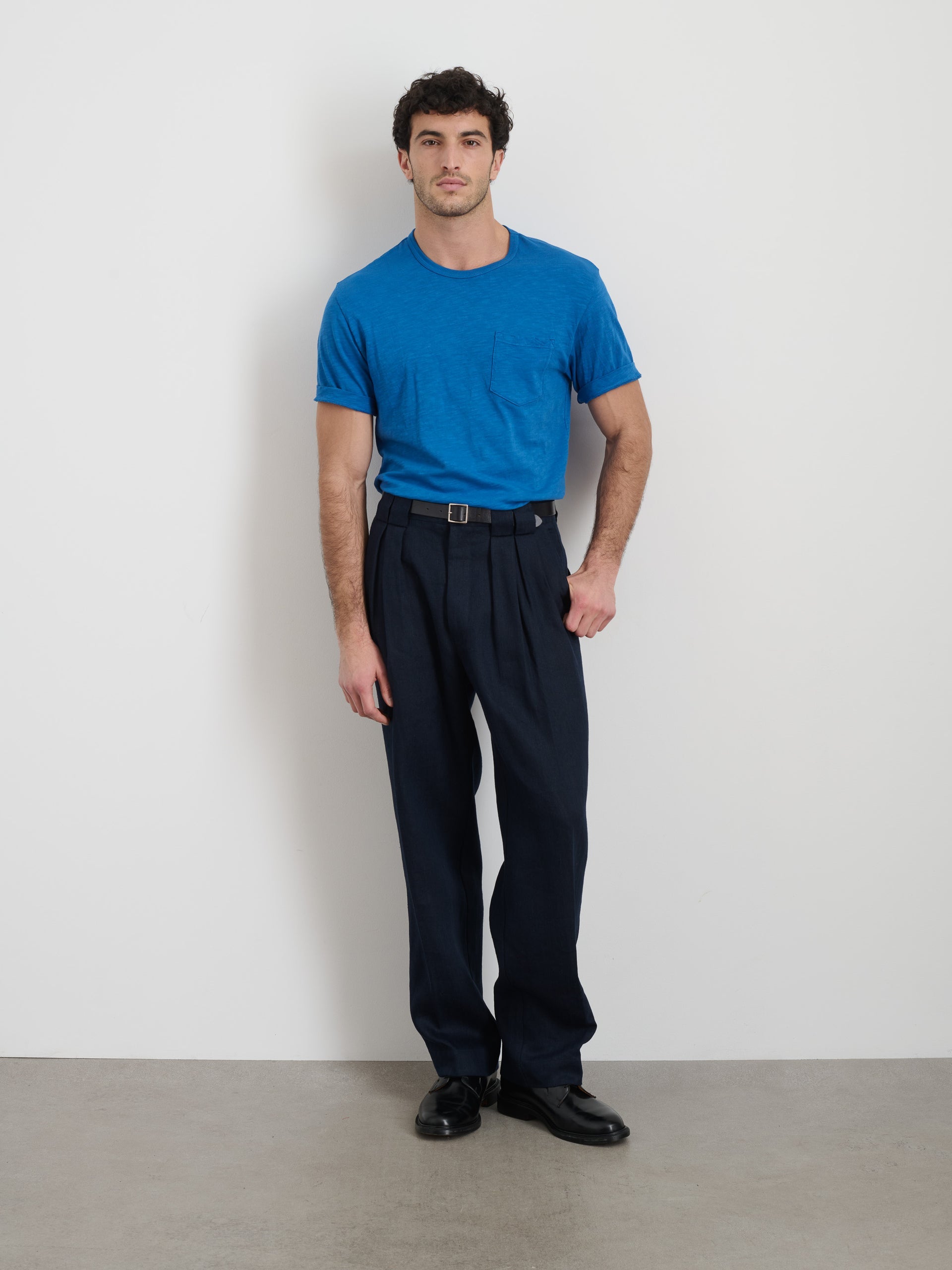 Alex Mill Standard Slub Pocket Tee Cunningham Blue