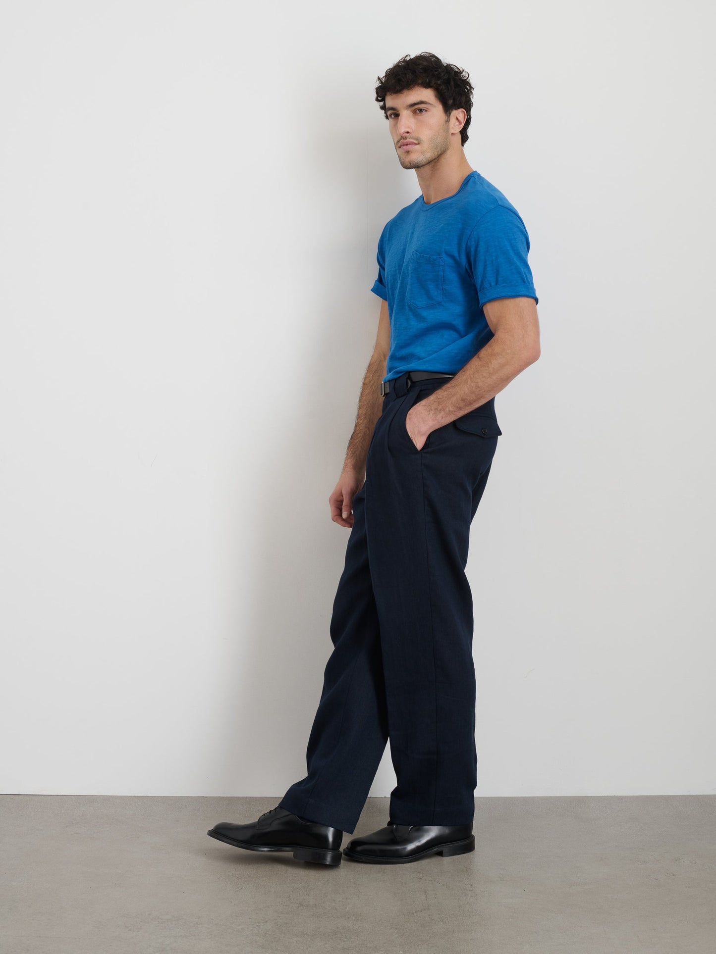 Alex Mill Standard Slub Pocket Tee Cunningham Blue