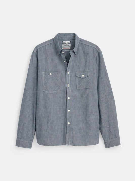 Alex Mill OMNIGOD x Alex Mill Utility Shirt In Houndstooth