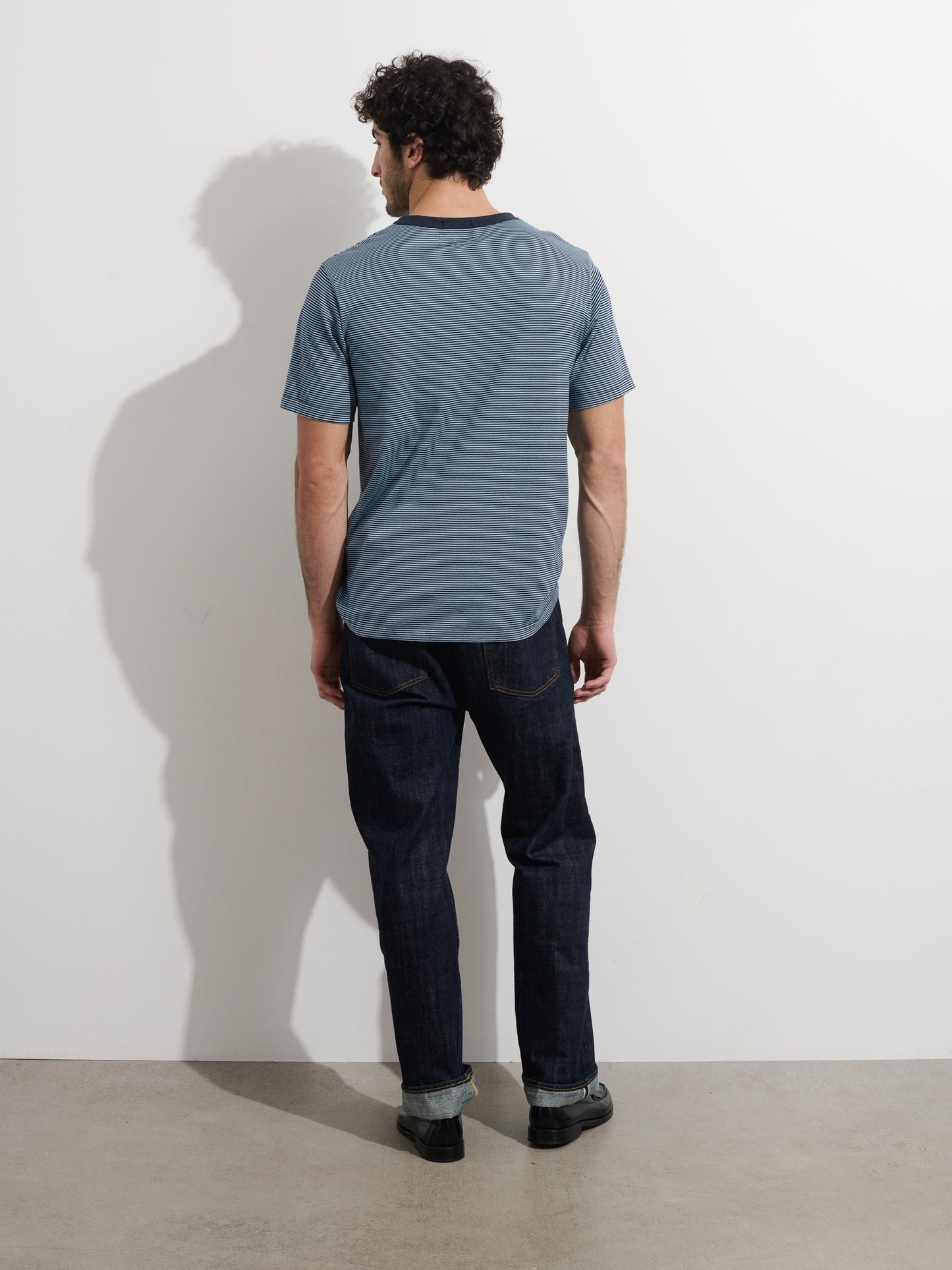 Alex Mill OMNIGOD x Alex Mill Fine Stripe Tee