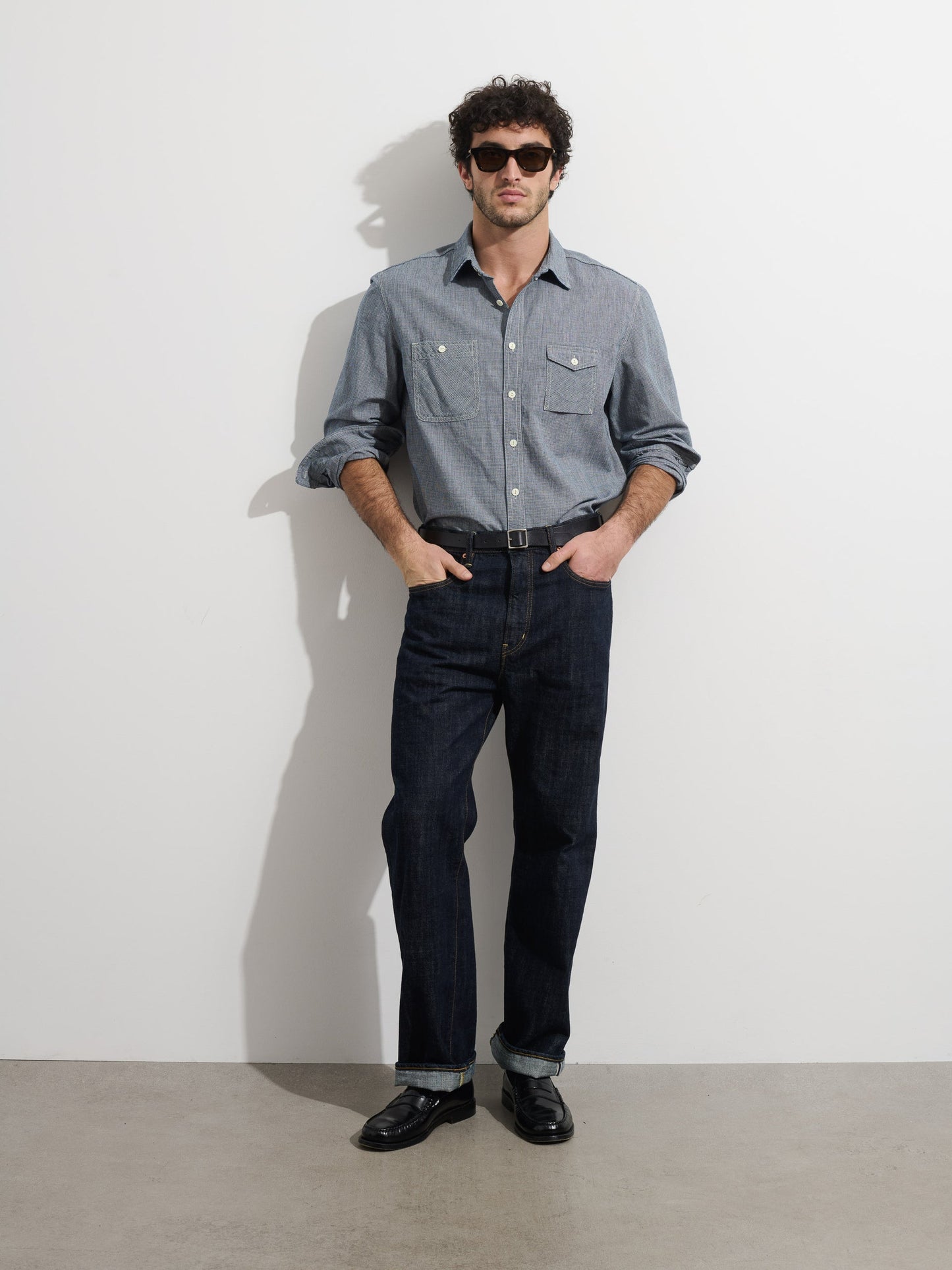 Alex Mill OMNIGOD x Alex Mill Relaxed Straight in Raw Selvedge