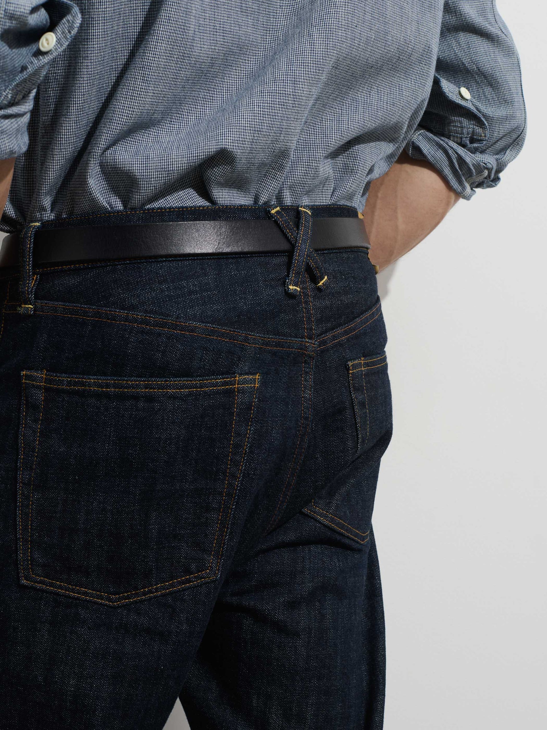 Alex Mill OMNIGOD x Alex Mill Relaxed Straight in Raw Selvedge