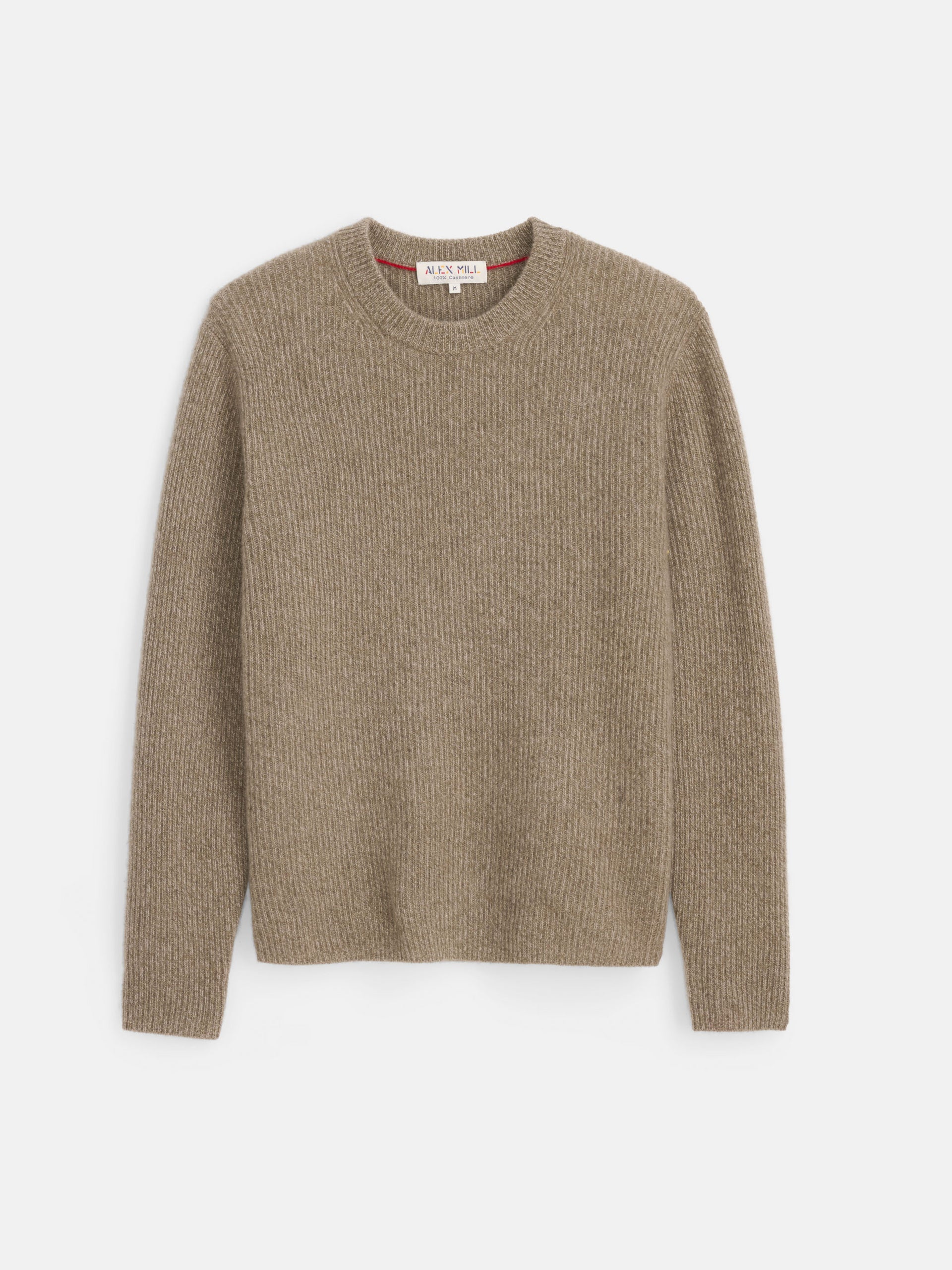 Alex Mill Jordan Cashmere Sweater in  Marled Cashmere Marled Desert