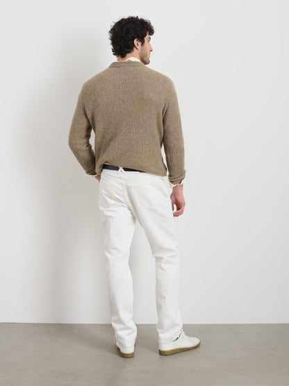 Alex Mill Jordan Cashmere Sweater in  Marled Cashmere Marled Desert