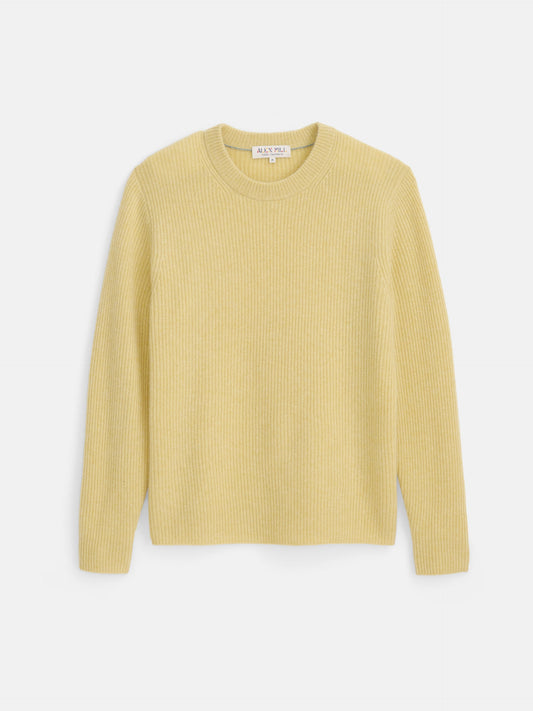 Alex Mill Jordan Sweater in Lightweight Cashmere Heather Field