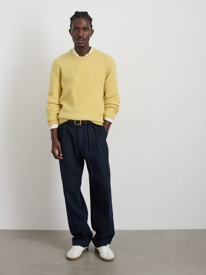 Alex Mill Jordan Sweater in Lightweight Cashmere Heather Field