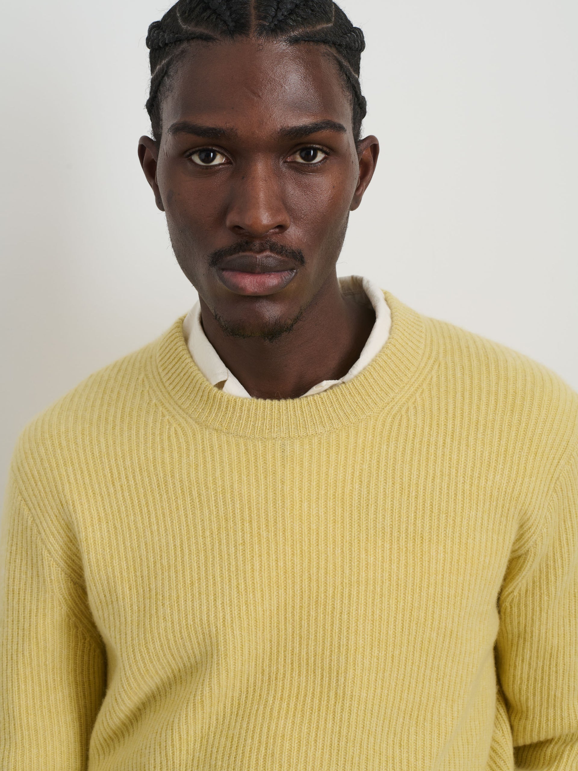 Alex Mill Jordan Sweater in Lightweight Cashmere Heather Field