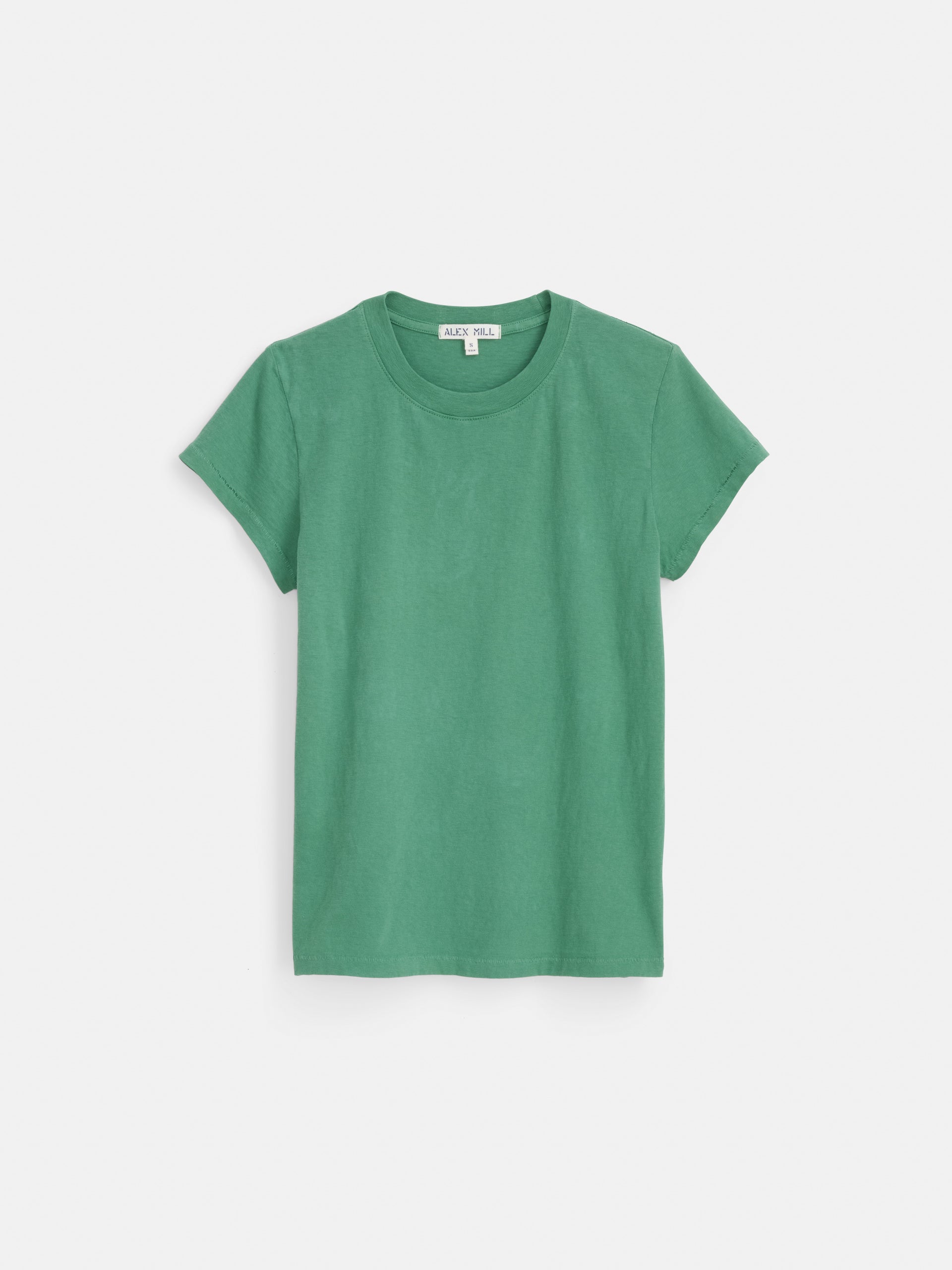 Alex Mill Prospect Tee in Cotton Jersey Kelly Green