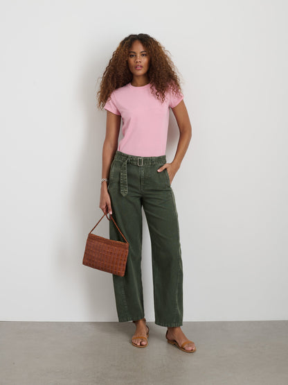 Alex Mill Prospect Tee in Cotton Jersey Twisted Taffy
