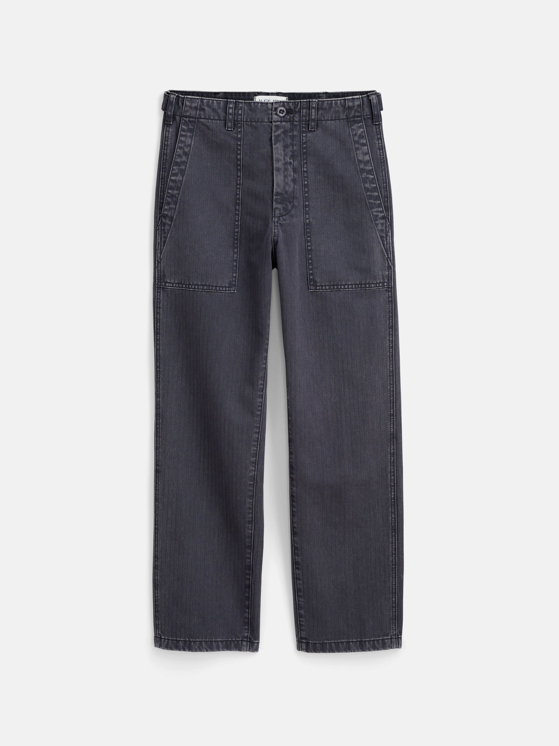 Alex Mill Neil Pant in Herringbone Pebble