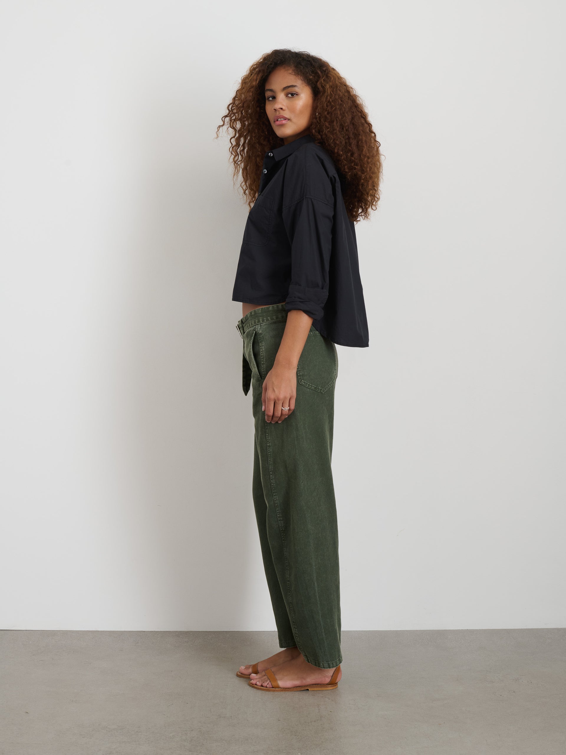 Alex Mill 9th Street Pant in Cotton Twill Duffle Bag