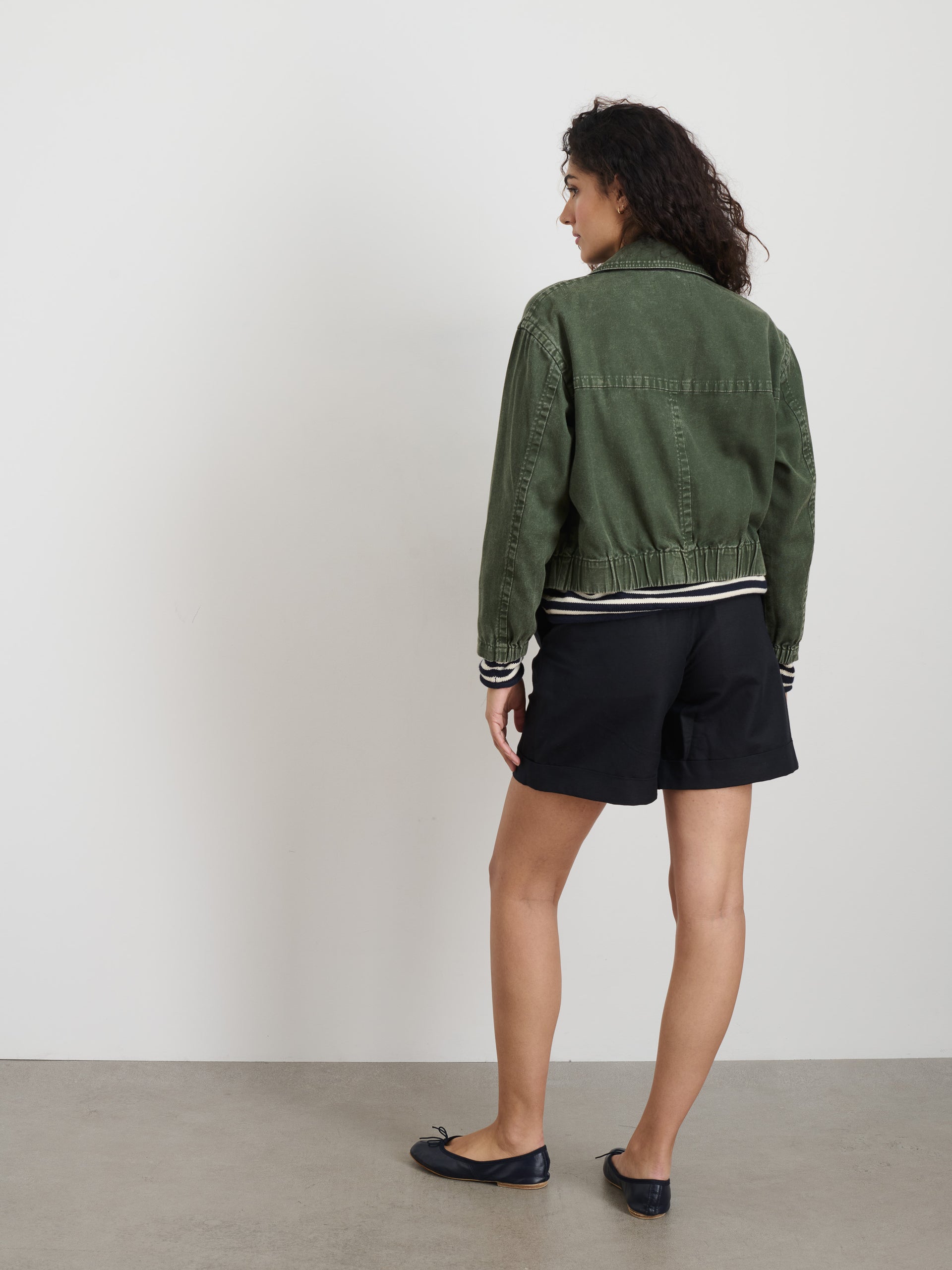Alex Mill 9th Street Jacket in Cotton Twill Duffle Bag