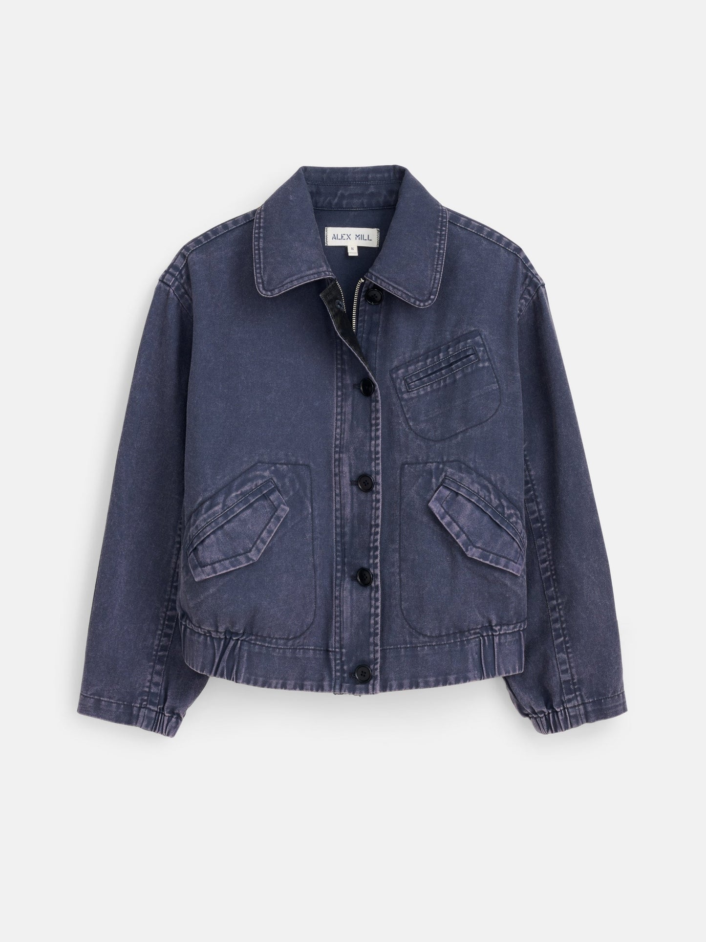Alex Mill 9th Street Jacket in Cotton Twill Navy