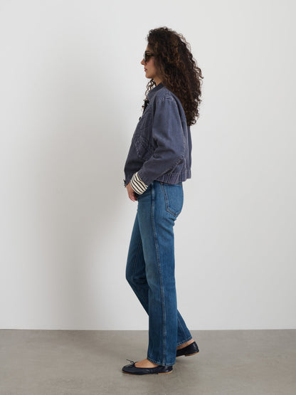 Alex Mill 9th Street Jacket in Cotton Twill Navy