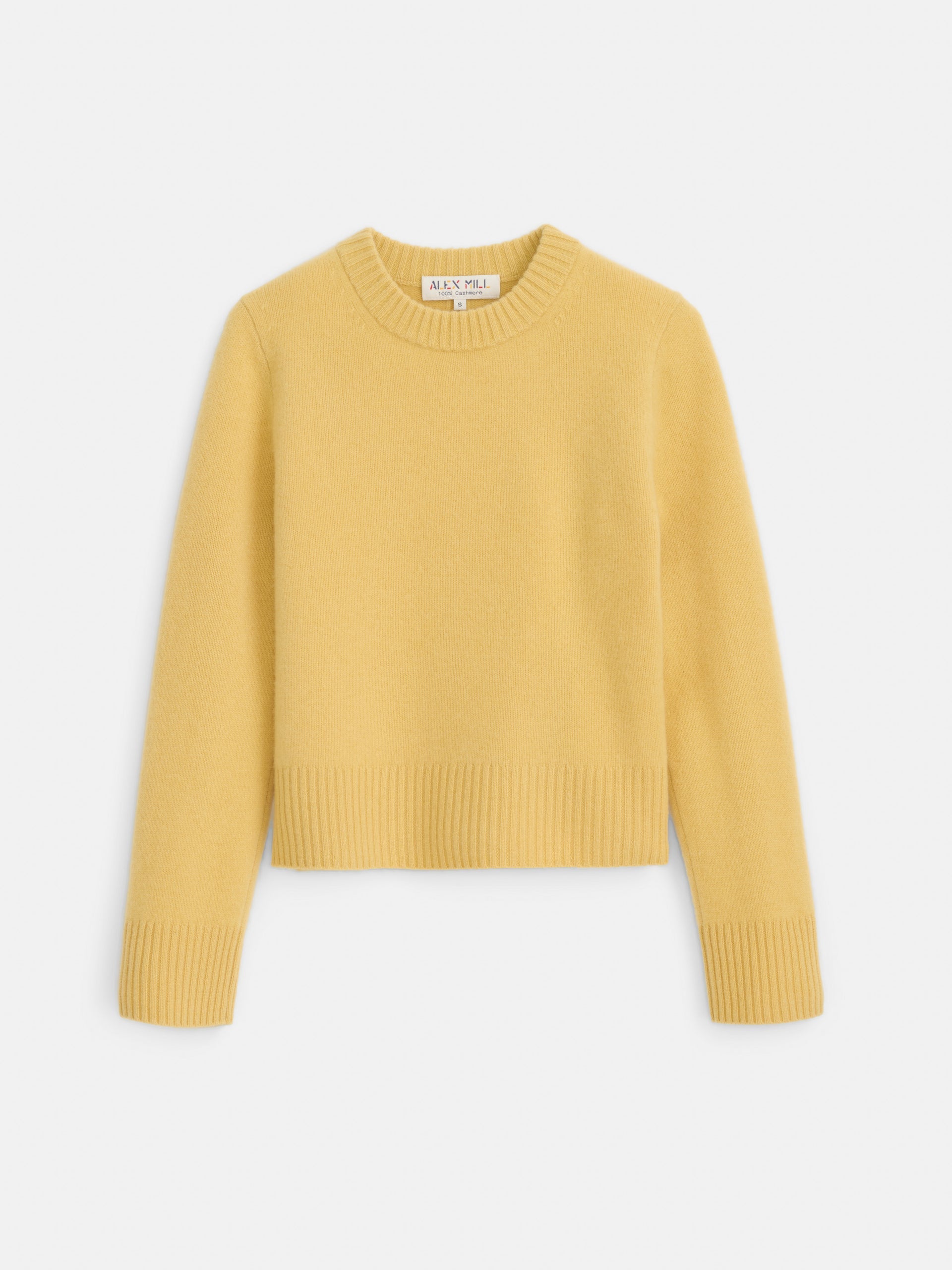 Alex Mill Michelle Crewneck Sweater in Cashmere Acacia