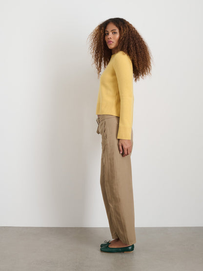 Alex Mill Michelle Crewneck Sweater in Cashmere Acacia