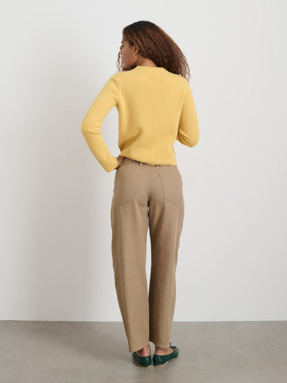 Alex Mill Michelle Crewneck Sweater in Cashmere Acacia