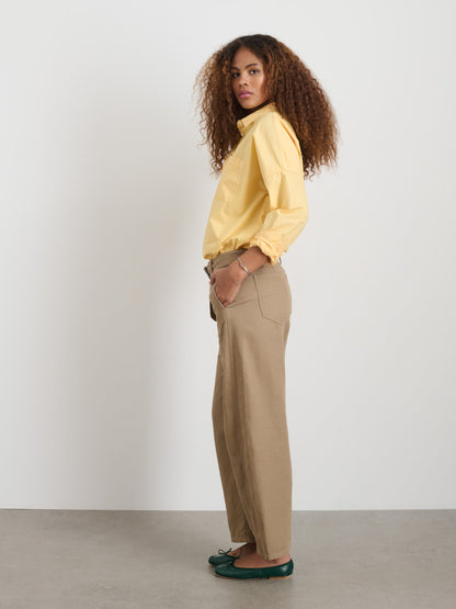 Alex Mill 9th Street Pant in Cotton Twill Field Khaki