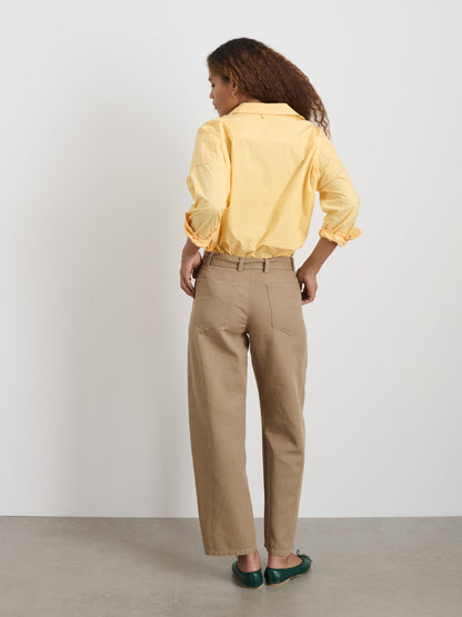 Alex Mill 9th Street Pant in Cotton Twill Field Khaki