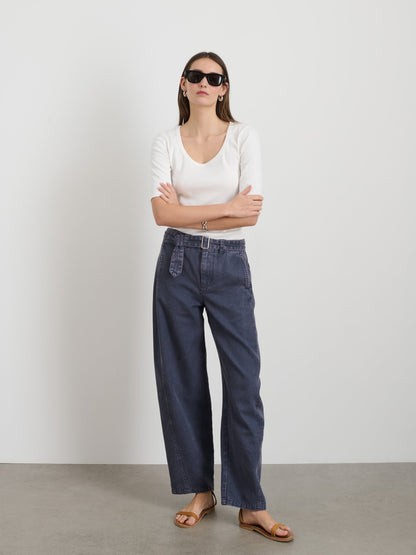 Alex Mill 9th Street Pant in Cotton Twill Navy