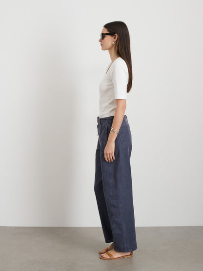 Alex Mill 9th Street Pant in Cotton Twill Navy