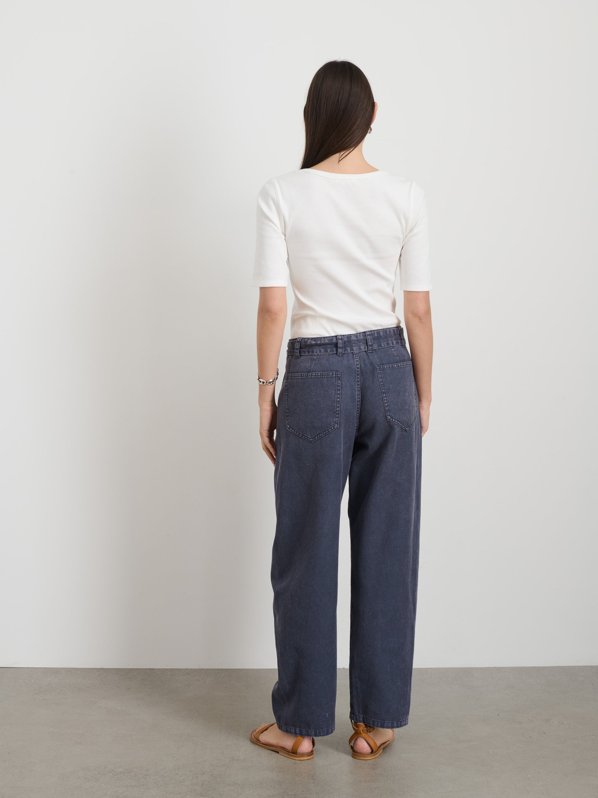 Alex Mill 9th Street Pant in Cotton Twill Navy