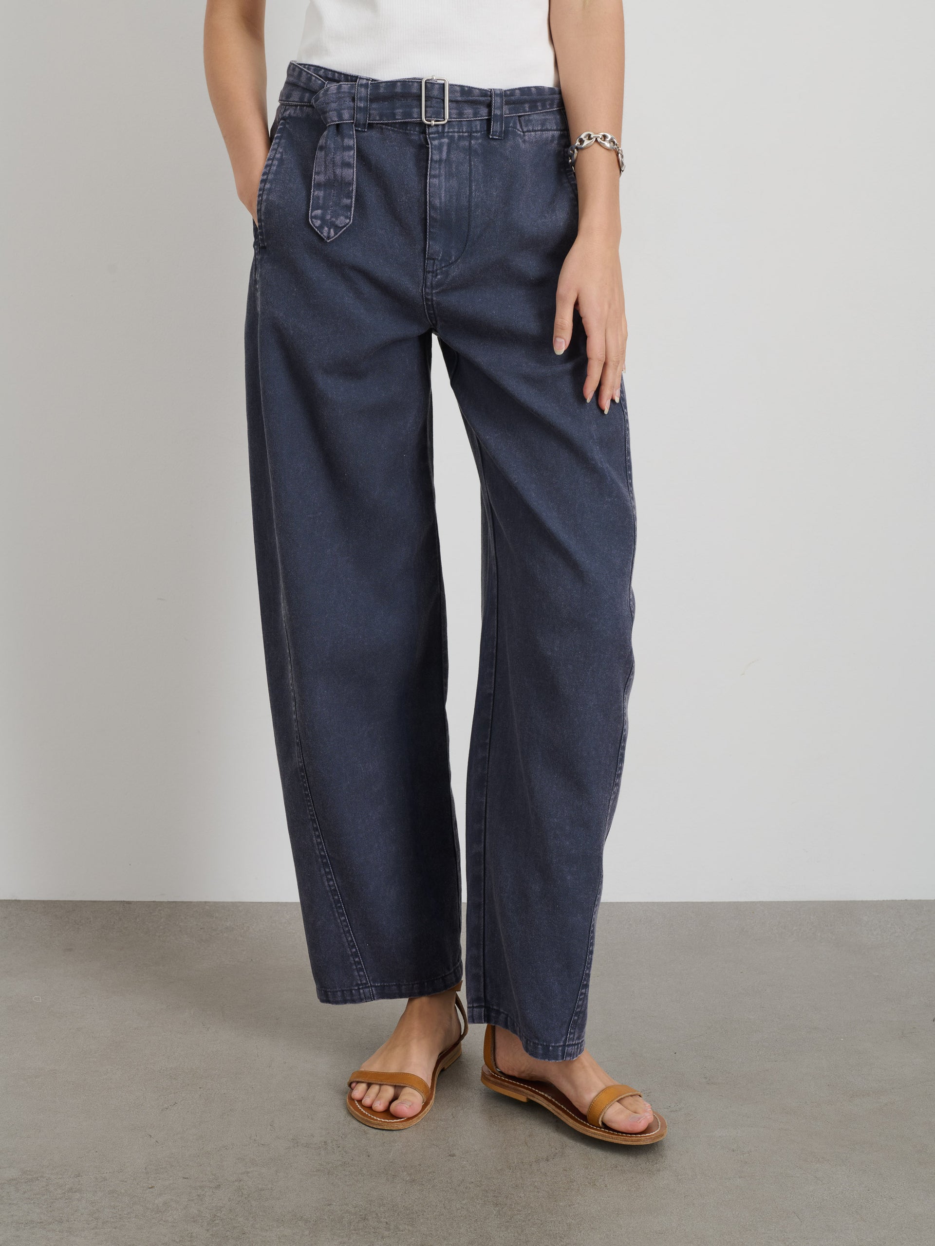 Alex Mill 9th Street Pant in Cotton Twill Navy