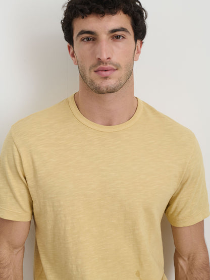 Alex Mill The Standard T-Shirt In Slub Cotton Beeswax