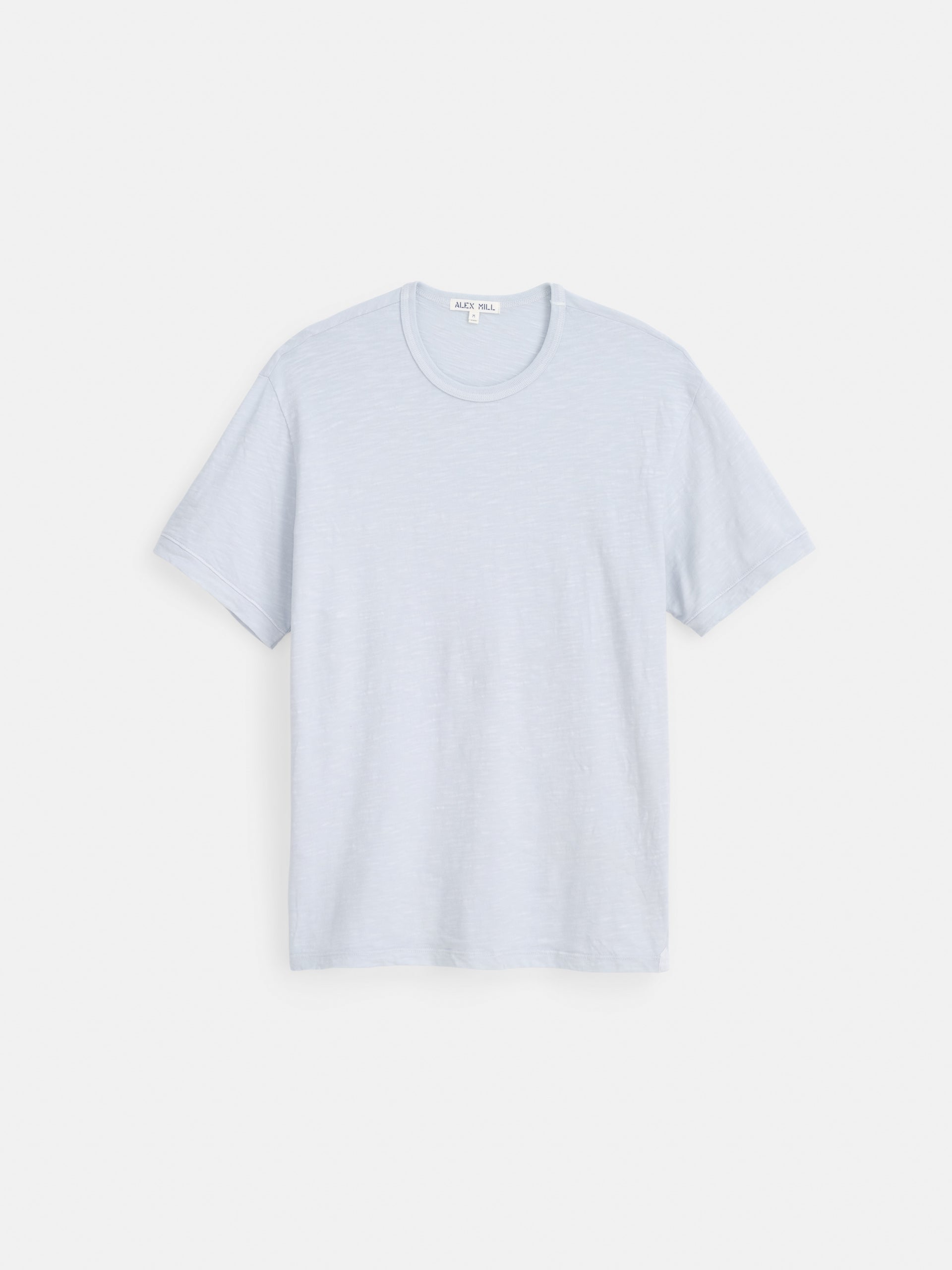 Alex Mill The Standard T-Shirt In Slub Cotton Glass Blue