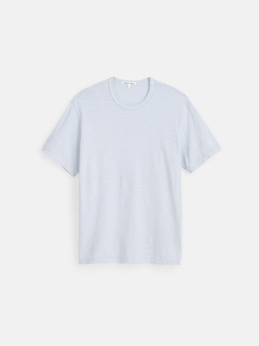 Alex Mill The Standard T-Shirt In Slub Cotton Glass Blue