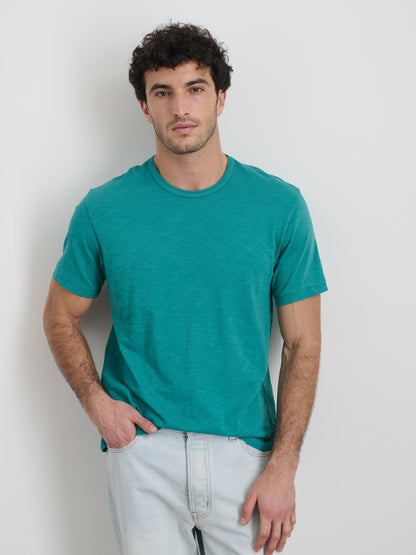 Alex Mill The Standard T-Shirt In Slub Cotton Jadeite