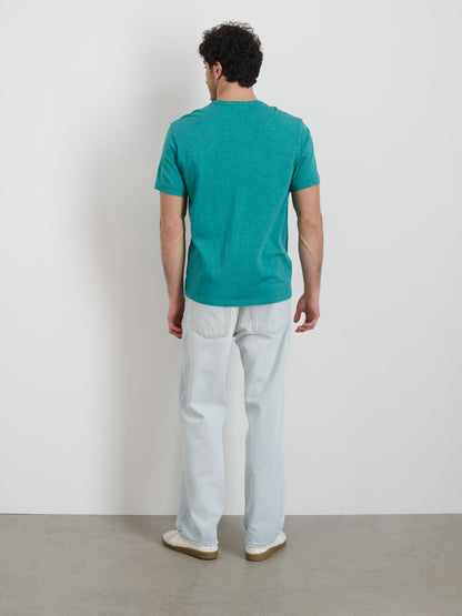 Alex Mill The Standard T-Shirt In Slub Cotton Jadeite