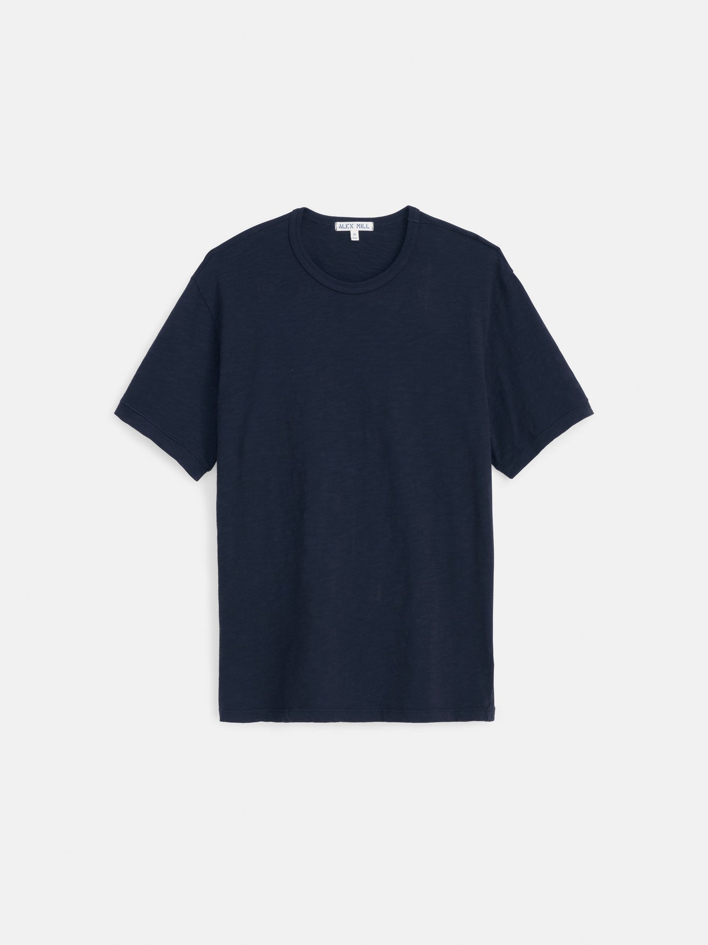 Alex Mill The Standard T-Shirt In Slub Cotton Navy