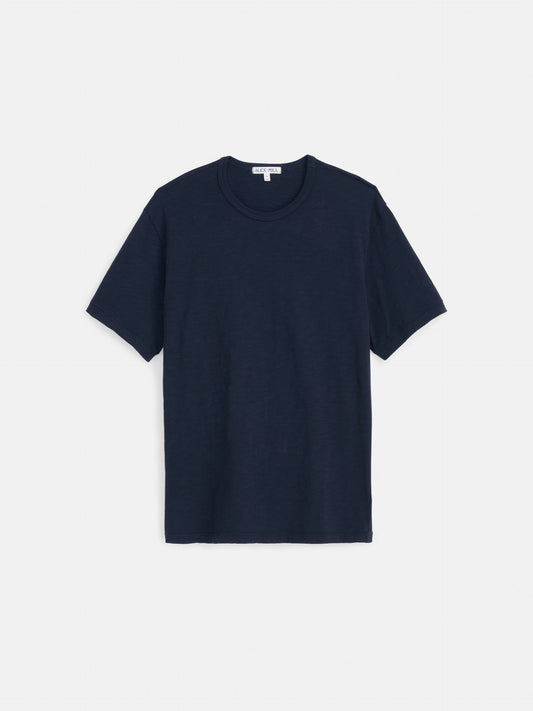 Alex Mill The Standard T-Shirt In Slub Cotton Navy