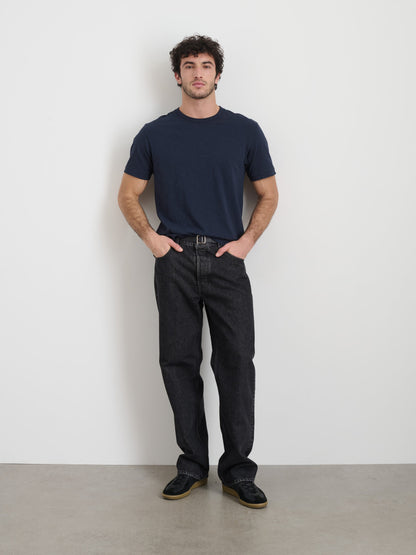 Alex Mill The Standard T-Shirt In Slub Cotton Navy
