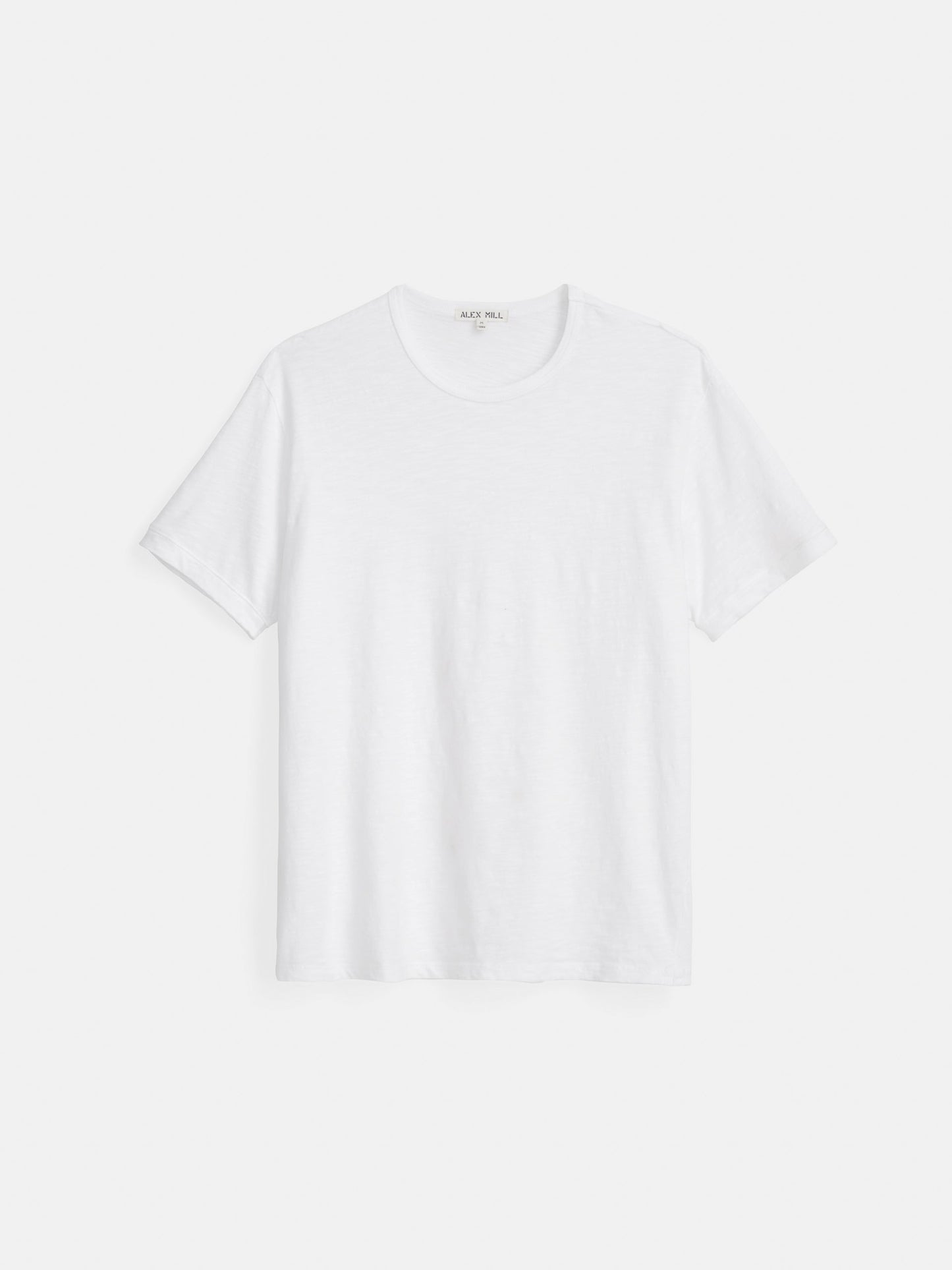 Alex Mill The Standard T-Shirt In Slub Cotton White